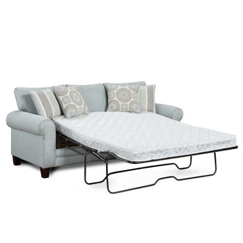 Sleeper Sofa in Grande Mist Performance Fabric